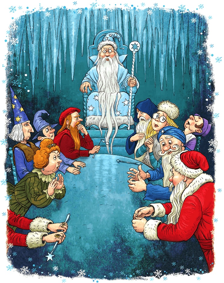 Иллюстрация к книге — Настоящее новогоднее волшебство (сборник) [i_004.jpg]