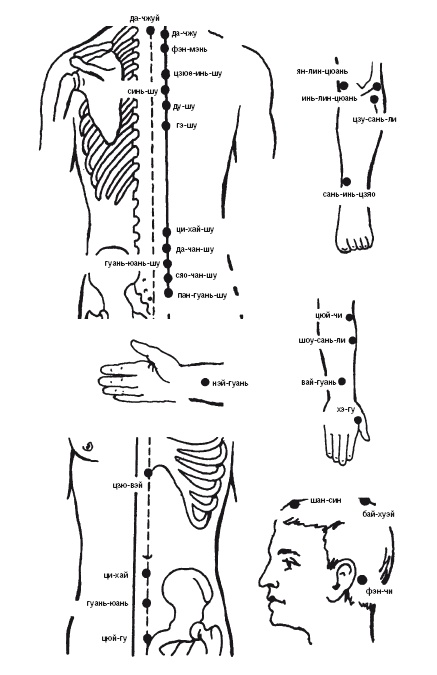 Иллюстрация к книге — Лечебные точки организма: нормализуем давление и облегчаем невралгию [i_030.jpg]