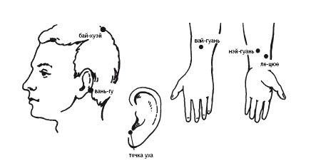 Иллюстрация к книге — Лечебные точки организма: нормализуем давление и облегчаем невралгию [i_033.jpg]