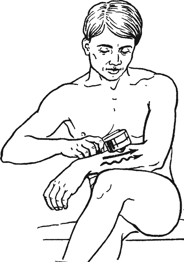 Иллюстрация к книге — Целительные точки организма. Косметический и омолаживающий массаж [i_122.jpg]