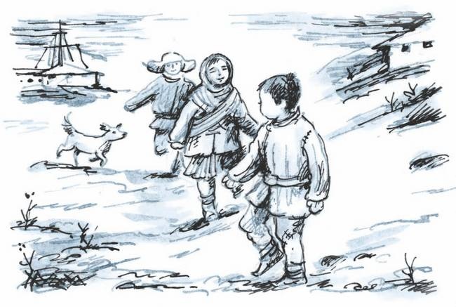 Иллюстрация к книге — Сахарный ребенок. История девочки из прошлого века, рассказанная Стеллой Нудольской [i_013.jpg]