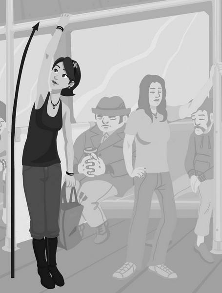 Иллюстрация к книге — Йога между делом. В пробке, на работе, в самолете [i_008.jpg]