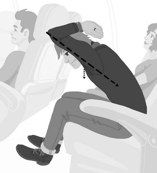 Иллюстрация к книге — Йога между делом. В пробке, на работе, в самолете [i_010.jpg]