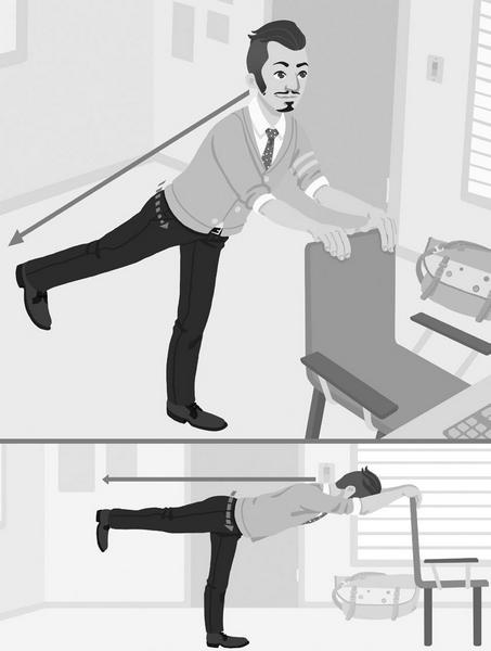 Иллюстрация к книге — Йога между делом. В пробке, на работе, в самолете [i_021.jpg]