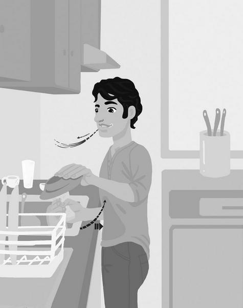 Иллюстрация к книге — Йога между делом. В пробке, на работе, в самолете [i_033.jpg]