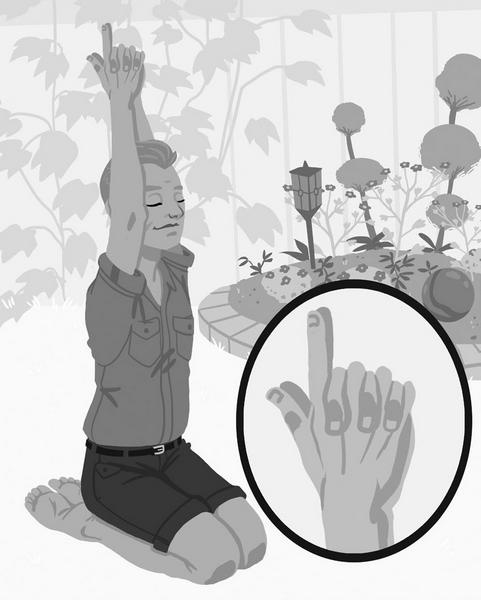 Иллюстрация к книге — Йога между делом. В пробке, на работе, в самолете [i_035.jpg]