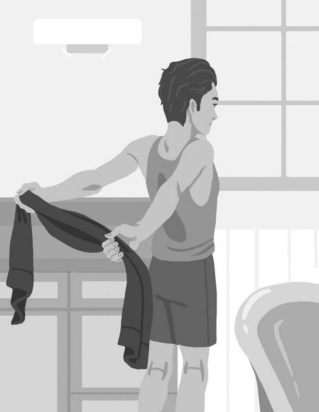 Иллюстрация к книге — Йога между делом. В пробке, на работе, в самолете [i_038.jpg]