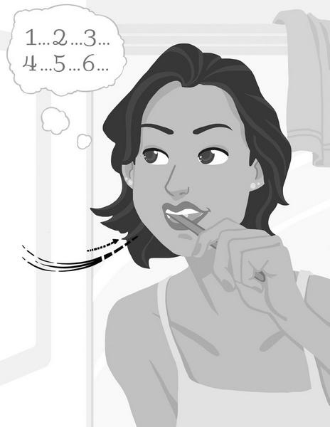 Иллюстрация к книге — Йога между делом. В пробке, на работе, в самолете [i_046.jpg]