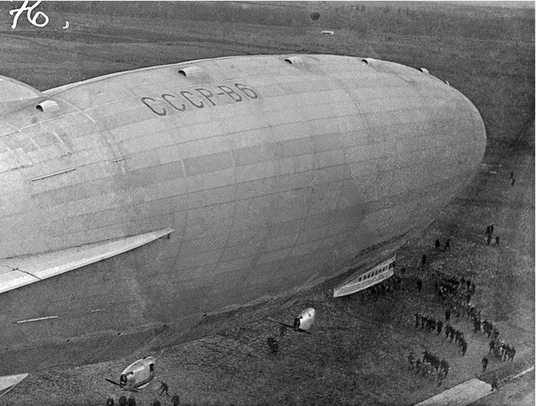 Иллюстрация к книге — Девятьсот часов неба. Неизвестная история дирижабля «СССР-В6» [i_104.jpg]
