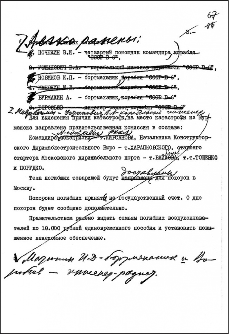 Иллюстрация к книге — Девятьсот часов неба. Неизвестная история дирижабля «СССР-В6» [i_152.jpg]