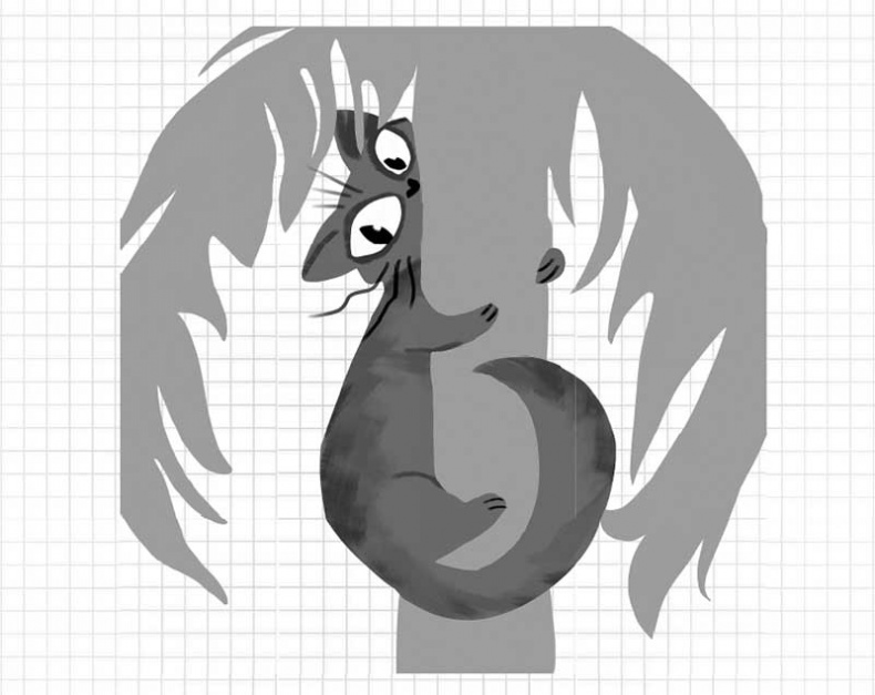 Иллюстрация к книге — Дневник дебильного кота. Великое путешествие Эдгара [i_001.jpg]