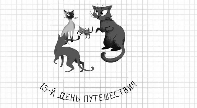 Иллюстрация к книге — Дневник дебильного кота. Великое путешествие Эдгара [i_084.jpg]