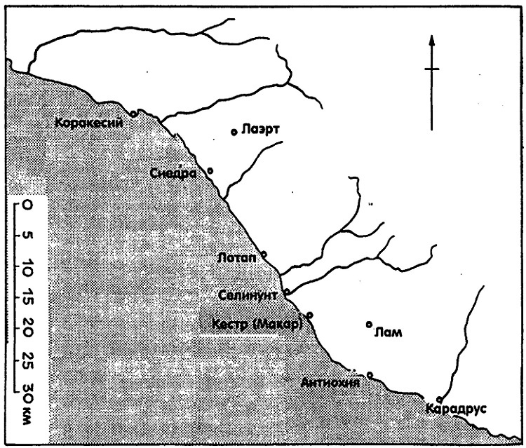Иллюстрация к книге — Римское владычество на Востоке. Рим и Киликия [i_026.jpg]