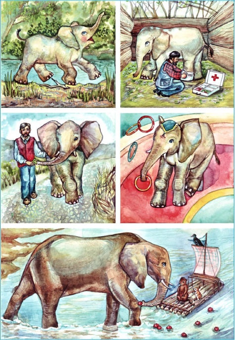 Иллюстрация к книге — Приключения трех смельчаков [i_004.jpg]