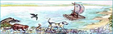 Иллюстрация к книге — Приключения трех смельчаков [i_014.jpg]