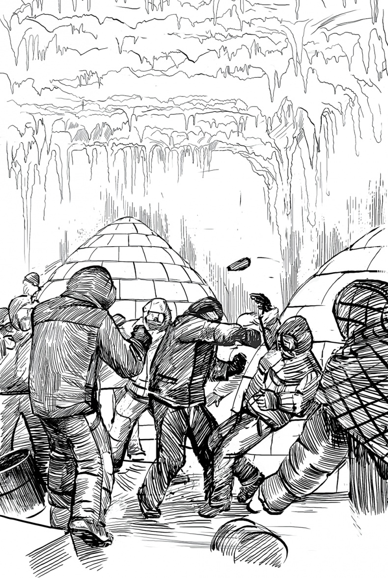 Иллюстрация к книге — Холод. Неотвратимая гибель. Ледяная бесконечность. Студёное дыхание [i_078.jpg]