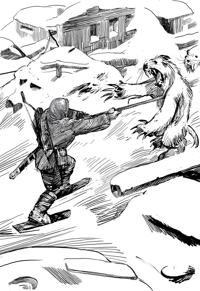 Иллюстрация к книге — Холод. Неотвратимая гибель. Ледяная бесконечность. Студёное дыхание [i_084.jpg]