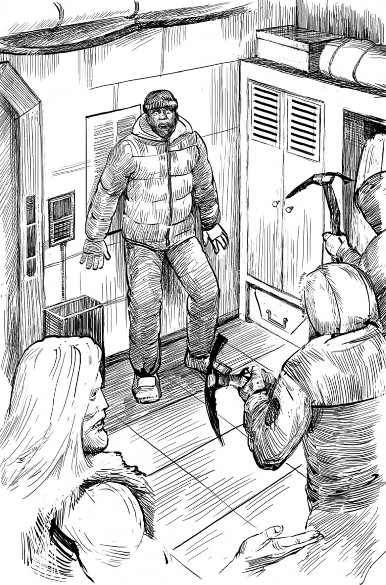 Иллюстрация к книге — Холод. Неотвратимая гибель. Ледяная бесконечность. Студёное дыхание [i_087.jpg]