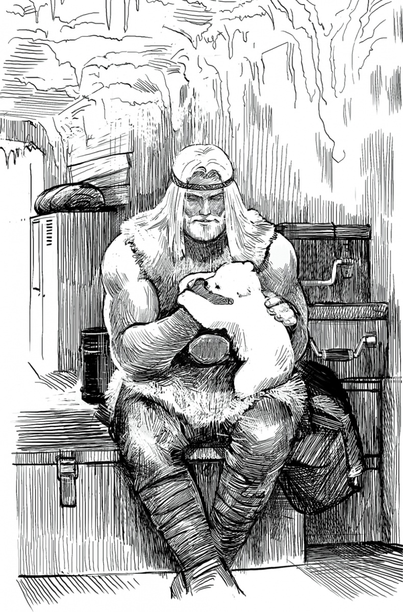 Иллюстрация к книге — Холод. Неотвратимая гибель. Ледяная бесконечность. Студёное дыхание [i_093.jpg]