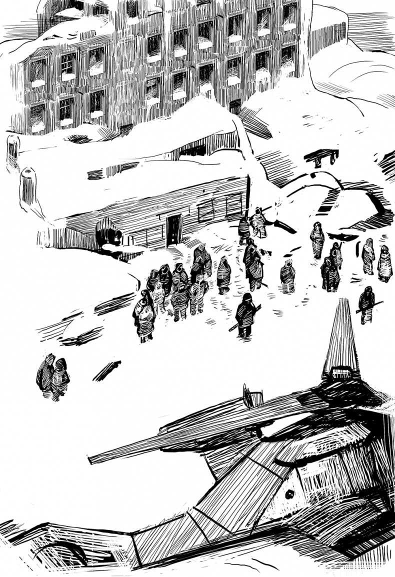 Иллюстрация к книге — Холод. Неотвратимая гибель. Ледяная бесконечность. Студёное дыхание [i_099.jpg]