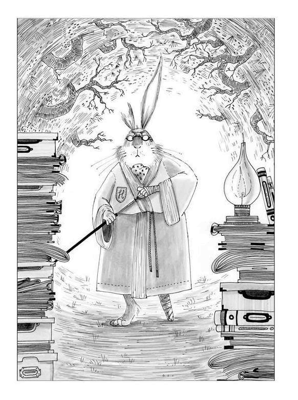 Иллюстрация к книге — Королевские кролики Лондона. Бегство из башни [i_005.jpg]