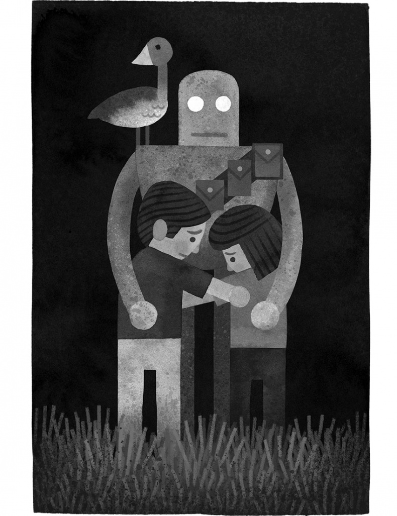 Иллюстрация к книге — Спасение дикого робота  [i_031.jpg]