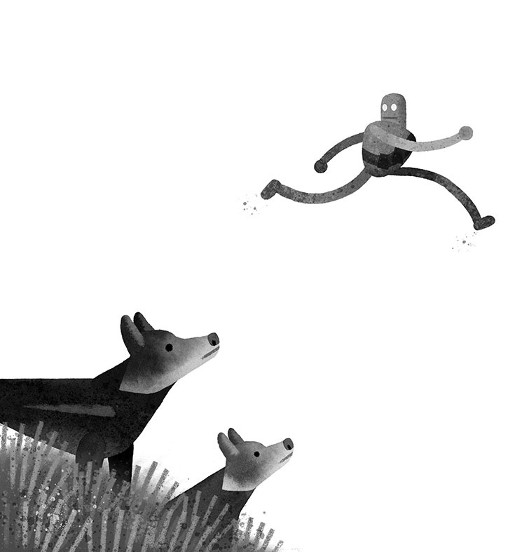 Иллюстрация к книге — Спасение дикого робота  [i_035.jpg]