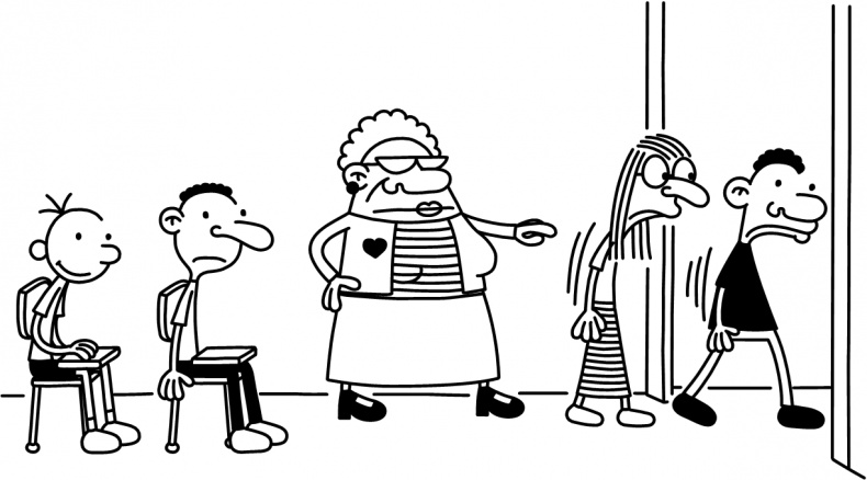 Иллюстрация к книге — Дневник Слабака-5. Неприглядная правда [i_128.jpg]