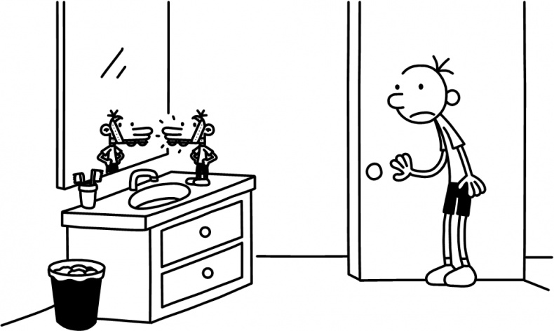 Иллюстрация к книге — Дневник Слабака-5. Неприглядная правда [i_154.jpg]