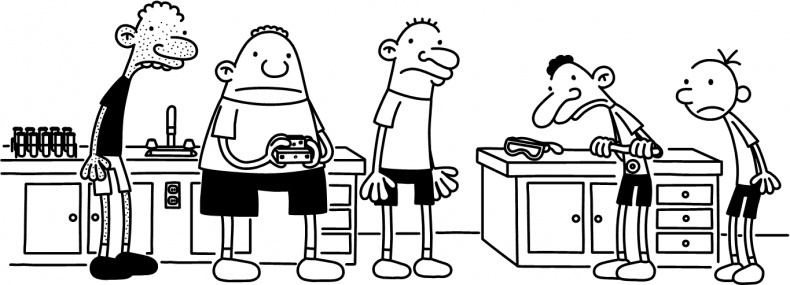 Иллюстрация к книге — Дневник Слабака-5. Неприглядная правда [i_220.jpg]