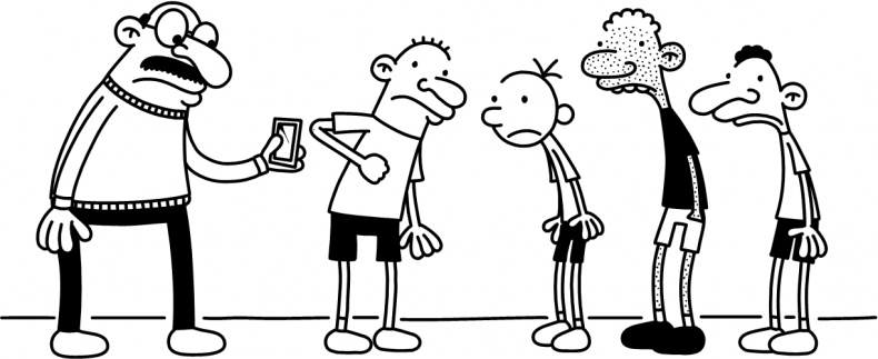 Иллюстрация к книге — Дневник Слабака-5. Неприглядная правда [i_233.jpg]