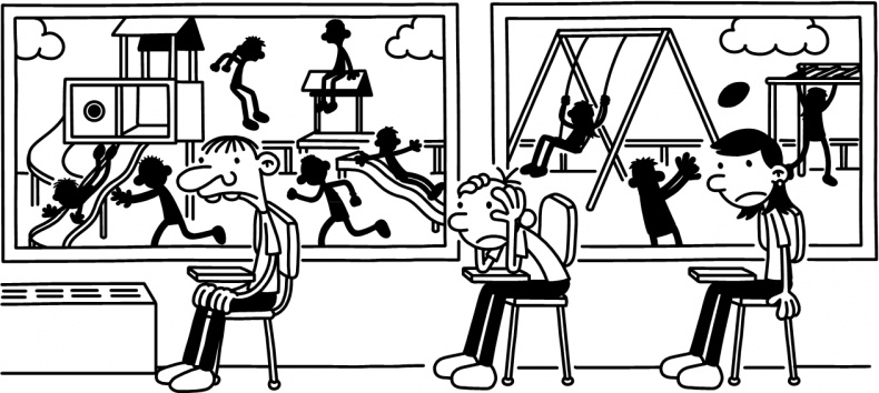 Иллюстрация к книге — Дневник Слабака. Предпраздничная лихорадка [i_050.jpg]