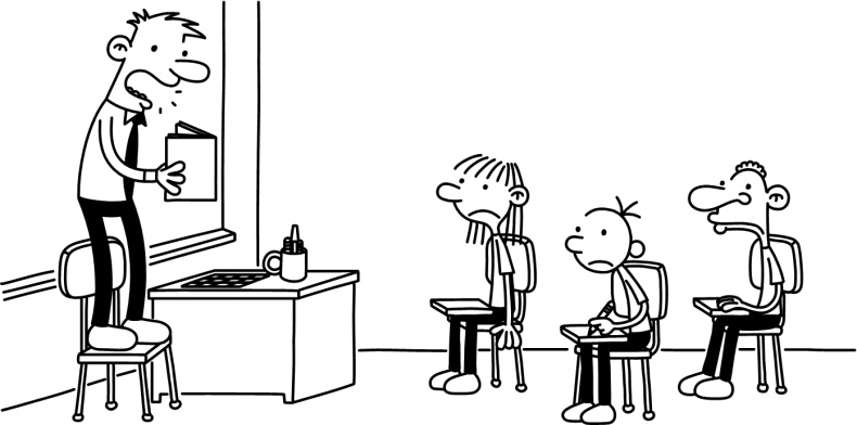 Иллюстрация к книге — Дневник Слабака. Предпраздничная лихорадка [i_053.jpg]