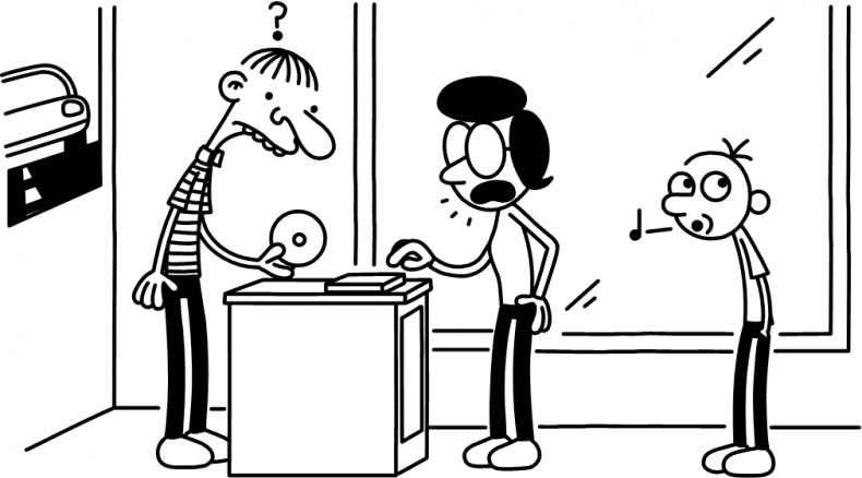 Иллюстрация к книге — Дневник Слабака. Предпраздничная лихорадка [i_063.jpg]