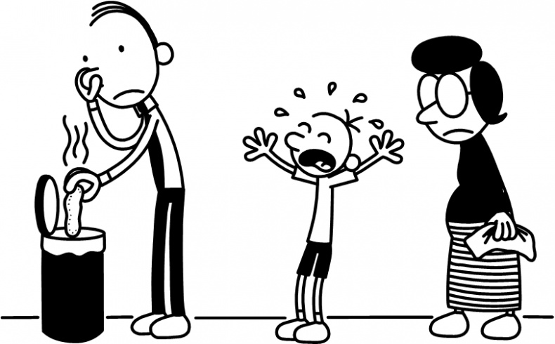 Иллюстрация к книге — Дневник Слабака. Предпраздничная лихорадка [i_074.jpg]