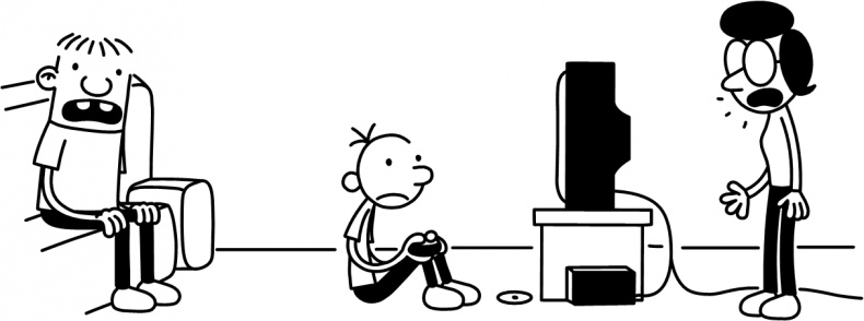 Иллюстрация к книге — Дневник Слабака. Предпраздничная лихорадка [i_084.jpg]