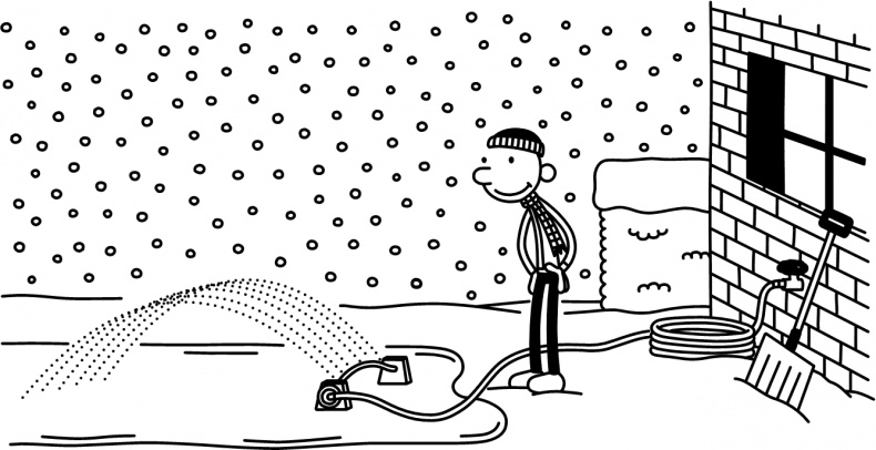 Иллюстрация к книге — Дневник Слабака. Предпраздничная лихорадка [i_125.jpg]