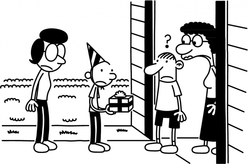 Иллюстрация к книге — Дневник Слабака. Предпраздничная лихорадка [i_191.jpg]