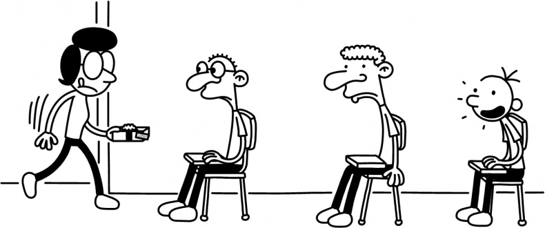 Иллюстрация к книге — Дневник Слабака. Предпраздничная лихорадка [i_193.jpg]