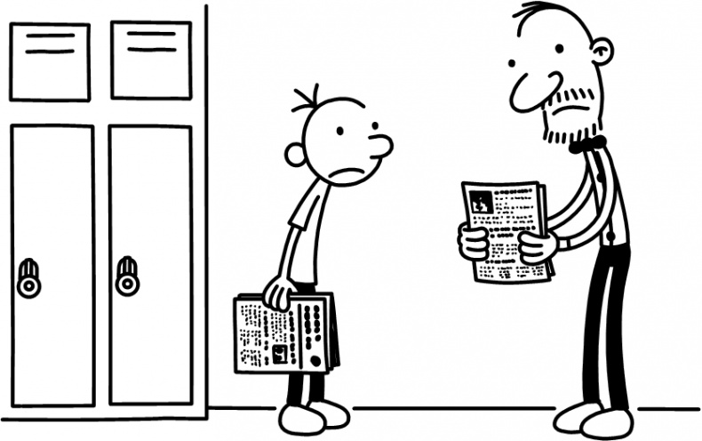 Иллюстрация к книге — Дневник Слабака. Предпраздничная лихорадка [i_213.jpg]