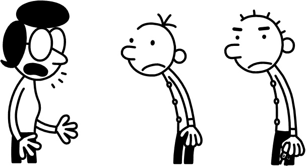 Иллюстрация к книге — Дневник Слабака. Предпраздничная лихорадка [i_225.jpg]