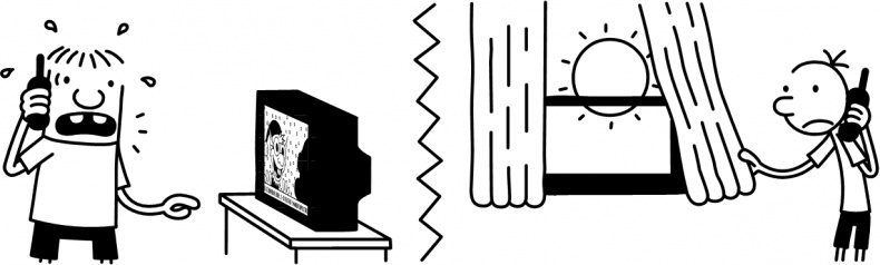 Иллюстрация к книге — Дневник Слабака. Предпраздничная лихорадка [i_254.jpg]