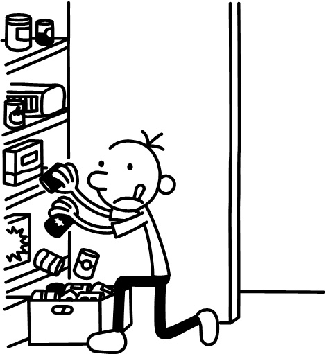 Иллюстрация к книге — Дневник Слабака. Предпраздничная лихорадка [i_308.jpg]