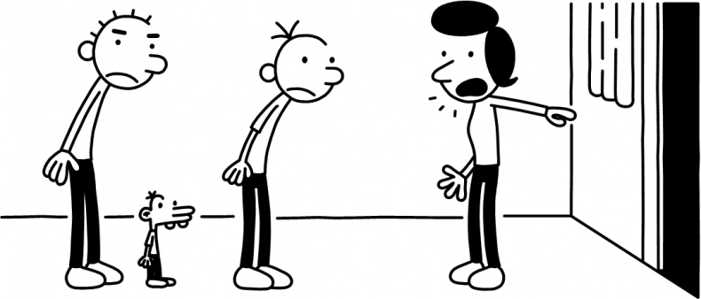 Иллюстрация к книге — Дневник Слабака. Предпраздничная лихорадка [i_312.jpg]