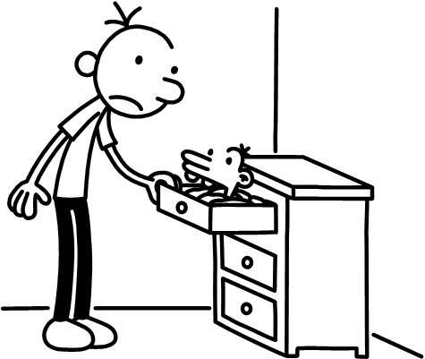 Иллюстрация к книге — Дневник Слабака. Предпраздничная лихорадка [i_313.jpg]