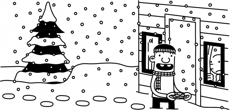 Иллюстрация к книге — Дневник Слабака. Предпраздничная лихорадка [i_319.jpg]