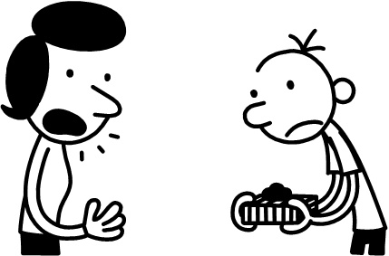 Иллюстрация к книге — Дневник Слабака. Предпраздничная лихорадка [i_326.jpg]