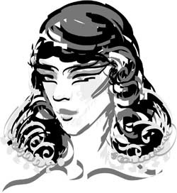 Иллюстрация к книге — Как бы поступила Клеопатра? Как великие женщины решали ежедневные проблемы. От Фриды Кало до Анны Ахматовой [i_001.jpg]