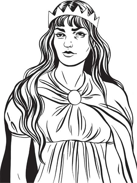 Иллюстрация к книге — Как бы поступила Клеопатра? Как великие женщины решали ежедневные проблемы. От Фриды Кало до Анны Ахматовой [i_006.jpg]