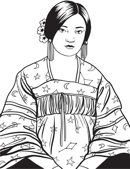 Иллюстрация к книге — Как бы поступила Клеопатра? Как великие женщины решали ежедневные проблемы. От Фриды Кало до Анны Ахматовой [i_008.jpg]